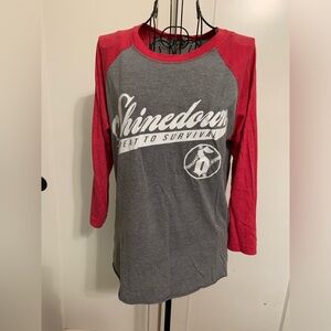 RARE Shinedown 3/4 tee🔥